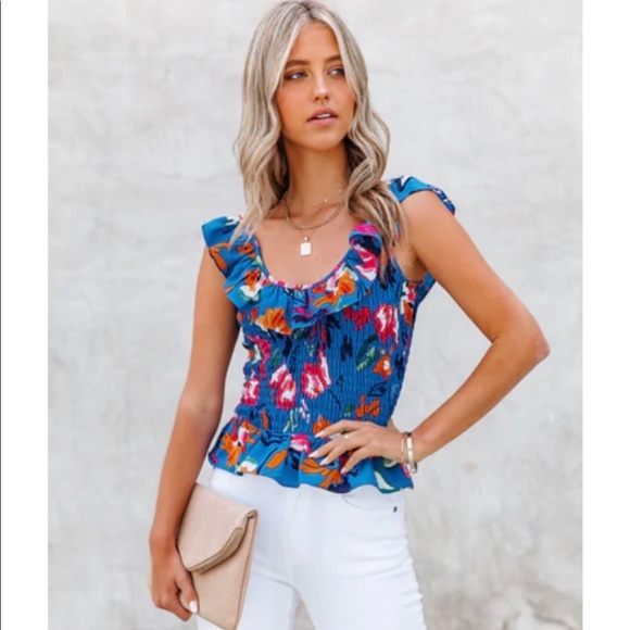 VICI Smocked Top/Boutique/Medium - Picture 3 of 7